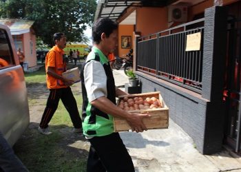 KORBAN BANJIR ROB DAPAT BANTUAN DARI BAZNAS CILACAP