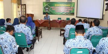 TERTIB ASMINISTRASI PEGAWAI MELALUI SINKRONISASI DATA