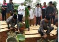 Kakankemenag Meletakkan Batu Pertama Pembangunan Masjid Wakaf