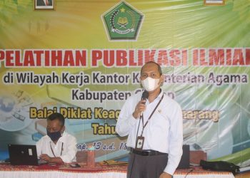 Semangat Menulis Guru Madrasah Cilacap Membanggakan