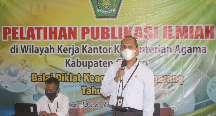 Semangat Menulis Guru Madrasah Cilacap Membanggakan