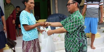 BAZNAS CILACAP PEDULI KORBAN BANJIR MAJENANG