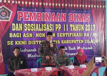 Kakankemenag Berikan Pembinaan Terhadap Guru Madrasah