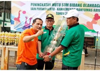 Kemenag Cilacap Juara Umum Porseni 2019 di IAIN Purwokerto