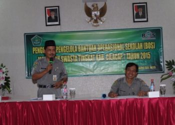 100 PENGELOLA BOS MADRASAH IKUTI SOSIALISASI