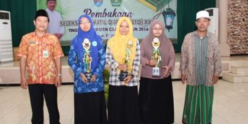 HASIL KEJUARAAN STQ TINGKAT KABUPATEN
