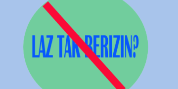 POLISI AKAN MENINDAK LAZ TAK BERIZIN
