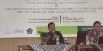 KEMENAG TEKEN MoU DENGAN IAIN PURWOKERTO