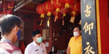 Menjelang Imlek Tahun 2022, Kepala Kankemenag Kunjungi Klenteng