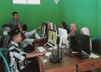 MIHANSA Laksanakan Simulasi Ujian Online Siswa Kelas VI