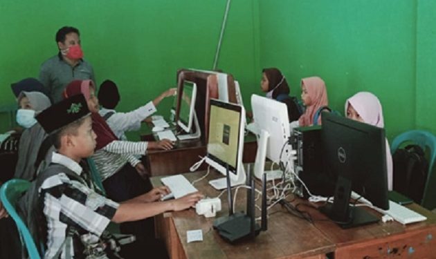 MIHANSA Laksanakan Simulasi Ujian Online Siswa Kelas VI
