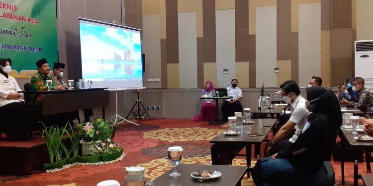 Gayung Bersambut Kemenag Dan Dinas Pendudukan Catatan Sipil Laksanakan Program 3 in 1