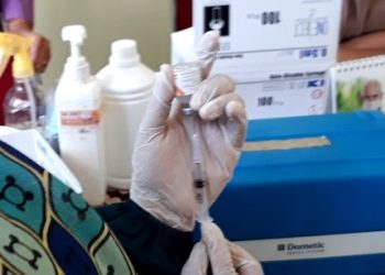 Kemenag dan  Dinkes Cilacap  Mulai Vaksin Guru Ngaji Madrasah Diniyah dan Pondok Pesantren