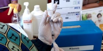 Kemenag dan  Dinkes Cilacap  Mulai Vaksin Guru Ngaji Madrasah Diniyah dan Pondok Pesantren