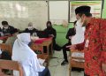 Dalam Rangka HUT ke-76, TNI Serbu Vaksinasi  Untuk 1572  Siswa Madrasah