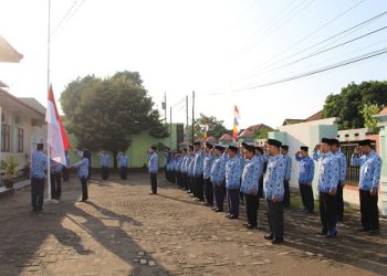 UPACARA 17AN DI KEMENAG BERLANGSUNG HIKMAT