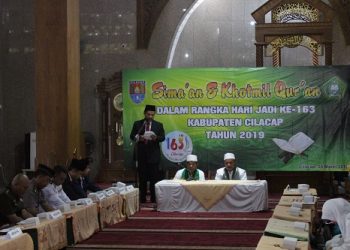 Simaan dan Khotmil Quran Mewarnai 163 Tahun Kabupaten Cilacap