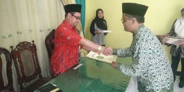 Muhlison Jabat Plt Kepala KUA Jeruklegi