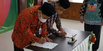 Kantor Kementerian Agama Kabupaten Cilacap Dan  BDK Semarang Tanda Tangani Nota Kesepahaman