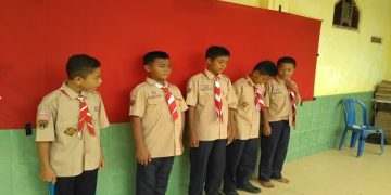 Gudep MTsN Kawunganten Adakan KTA Pramuka