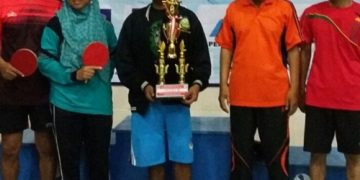 Atlet Kemenag Cilacap Raih Juara Tiga Turnamen Tenis Meja Wijaya Kusuma Cup