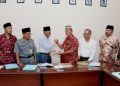 SERAH TERIMA YAYASAN MASJID AGUNG DARUSSALAM