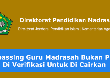 TUNJANGAN GURU INPASSING MASIH MENUNGGU HASIL VERIFIKASI IRJEN