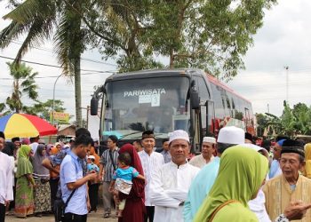 KECELAKAAN BUS TIMPA ROMBONGAN JAMAAH CALON HAJI