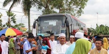 KECELAKAAN BUS TIMPA ROMBONGAN JAMAAH CALON HAJI