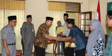 Kemenag Cilacap Tasarupkan Zakat Bersama Baznas