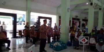 JAMAAH HAJI KLOTER 1 CILACAP TELAH KEMBALI